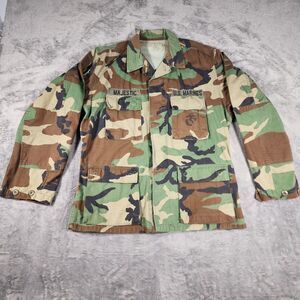 Genuine USMC M81 Woodland Camouflage Combat Jacket Field Issued US Marine Corps